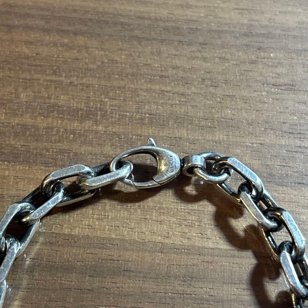 正規品　GUCCI　インターロッキング　ブレスレット　18号