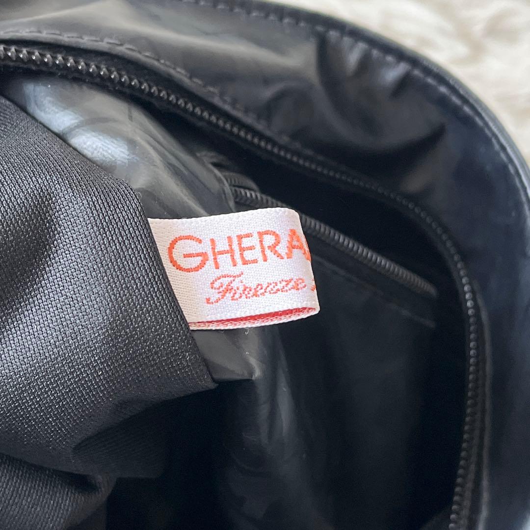 ⭐️未使用級⭐️　ゲラルディーニ　ソフティ　ショルダーバッグ　ブラック　PVC