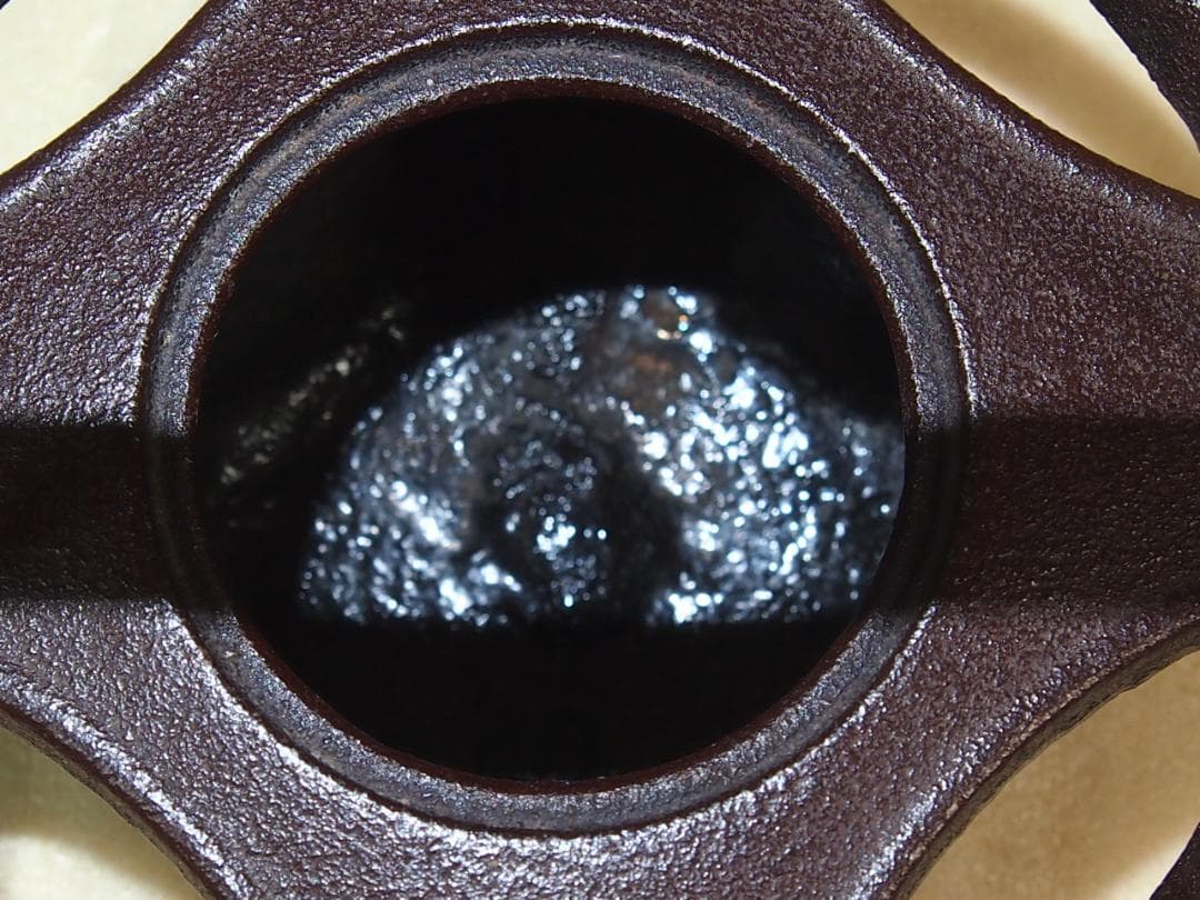 【未使用】佐藤浄清 七宝 銚子 山水染付替え蓋付き 酒次/酒注ぎ 酒器/鉄器