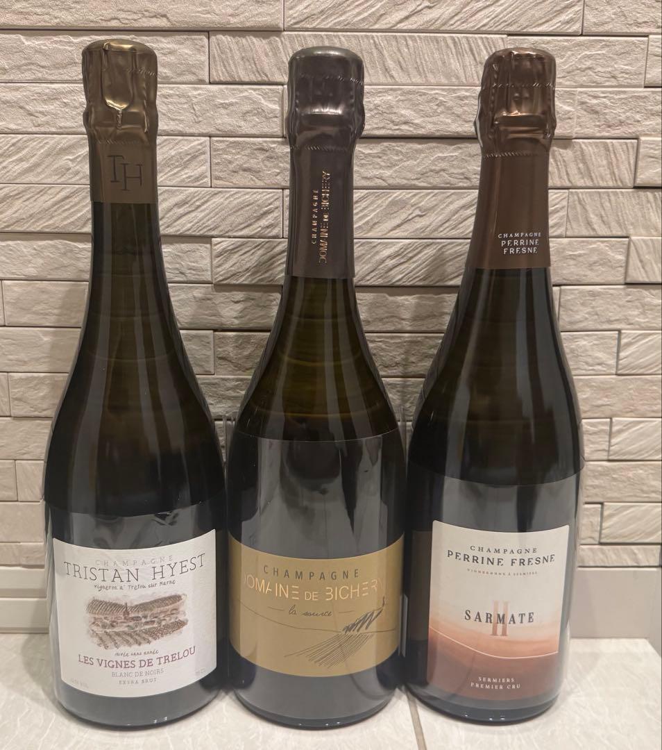 希少シャンパーニュ 3本セット