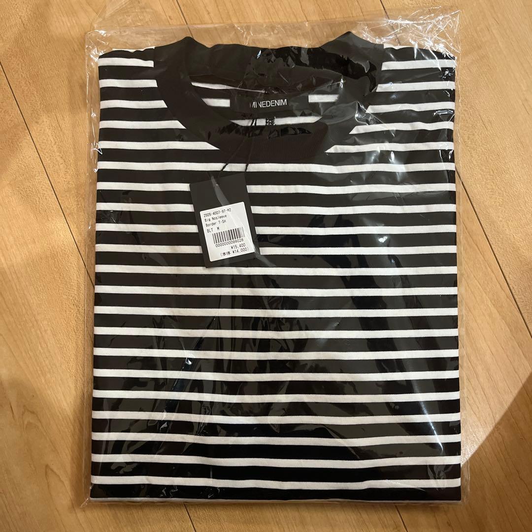 トップス minedenim Big Nosleeve Border T-SH 25ss トップス 25ss MINEDENIM Big Nosleeve Border T-SH MINEDENIM（マイン