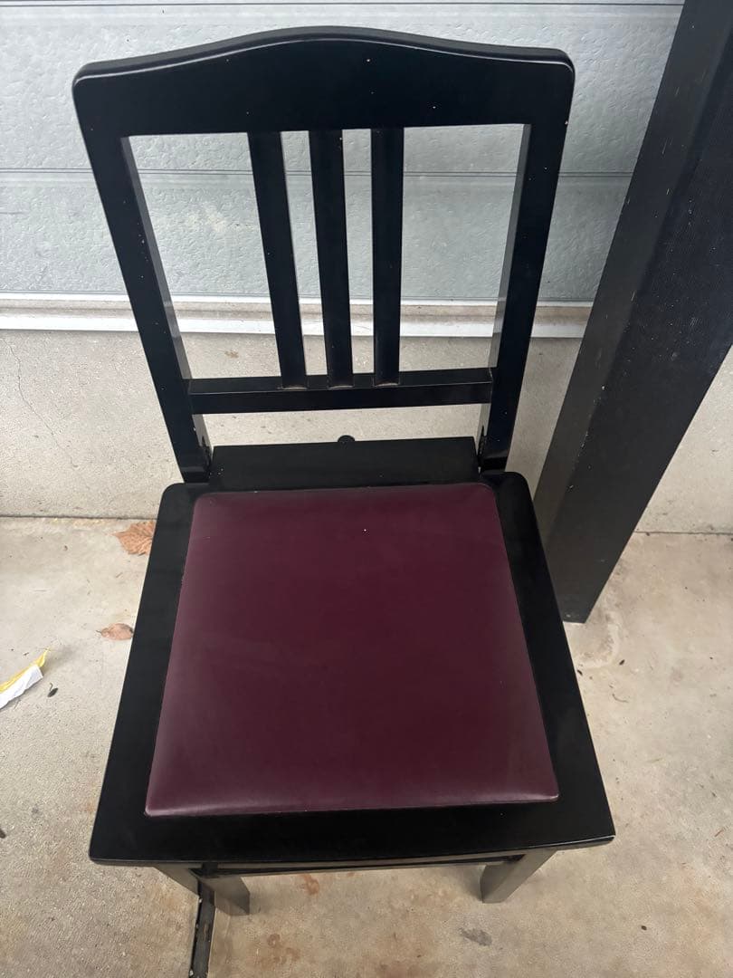 ピアノ椅子　トムソン椅子　値下げしました！ トムソン椅子 ピアノ椅子 値下げしました！ Amazon.co.jp: 背もたれ