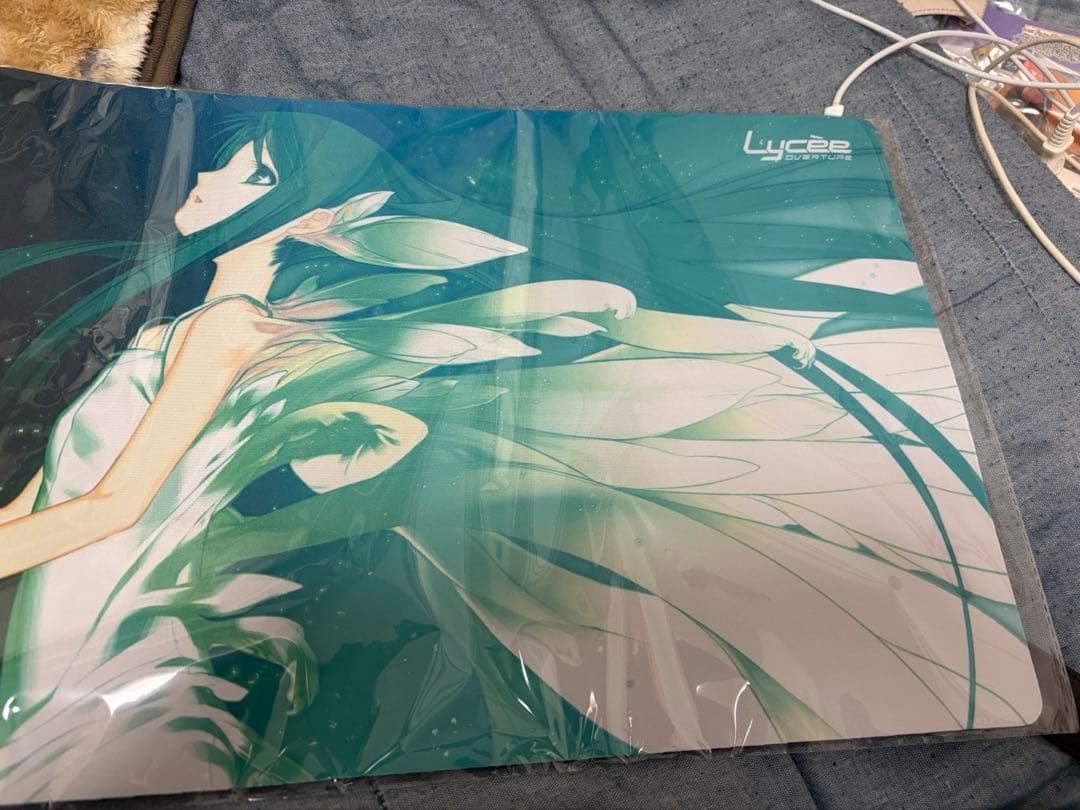 リセのラッキーカードプレイマット　沙耶の歌