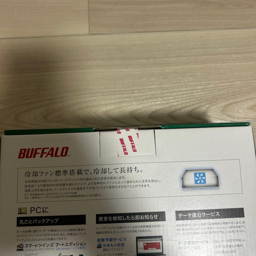 バファロー　4.0TB HDD HD-LDF4.0U3-BA/Y ハードディスク