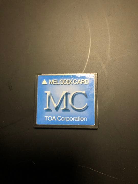 TOA メロディクス MC-1010 メロディクスカード 学校向け (MC-1010) | TOA株式会社