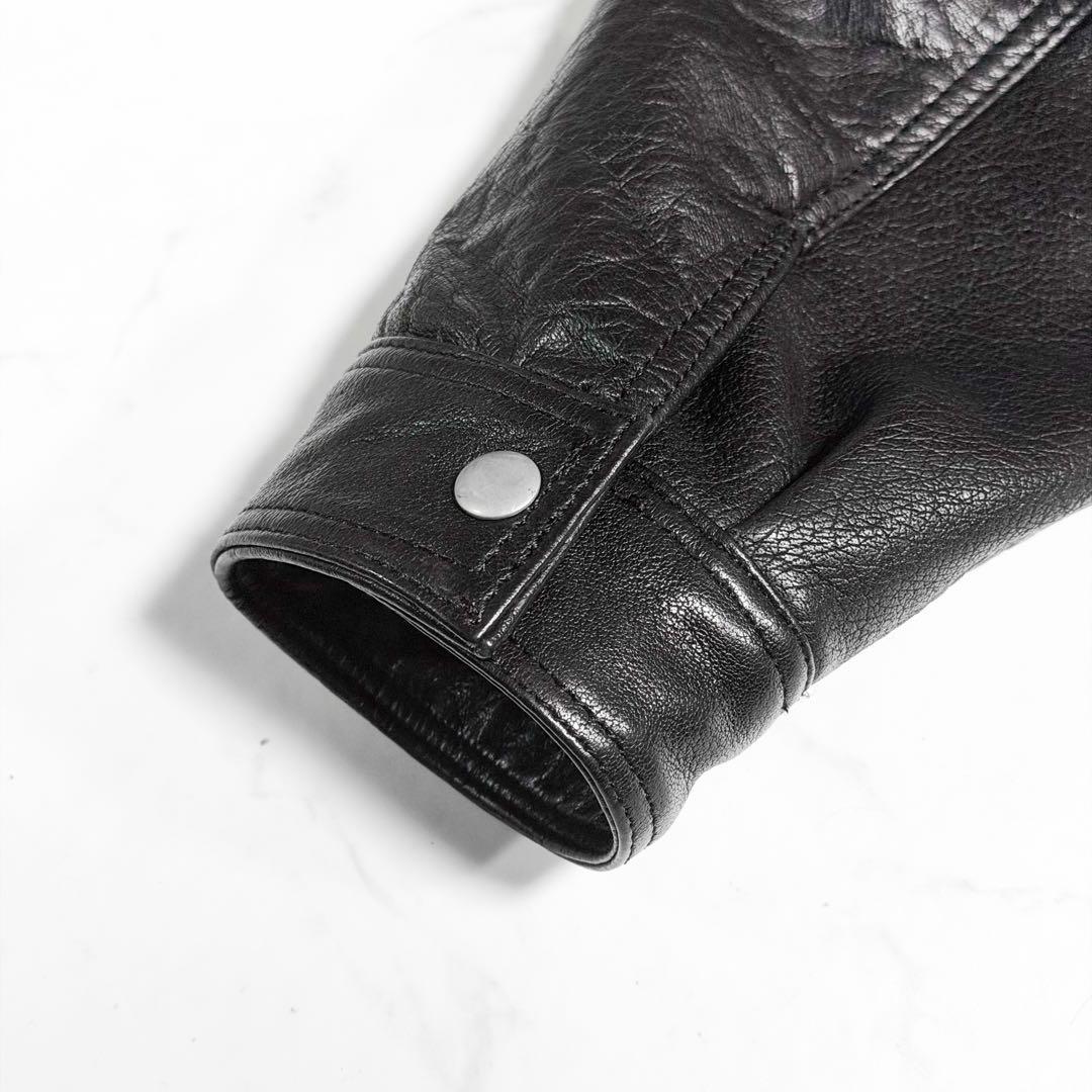 短丈】ZARA×RHUIGI レザージャケット XL シングル 低 価格