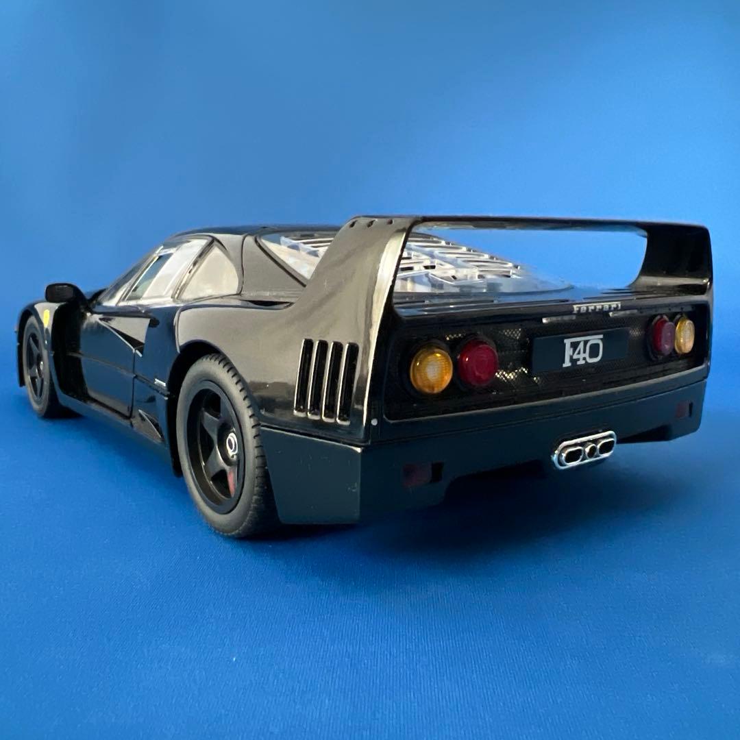 京商　1/18 フェラーリ F40 ライトウェイト( ブラック )