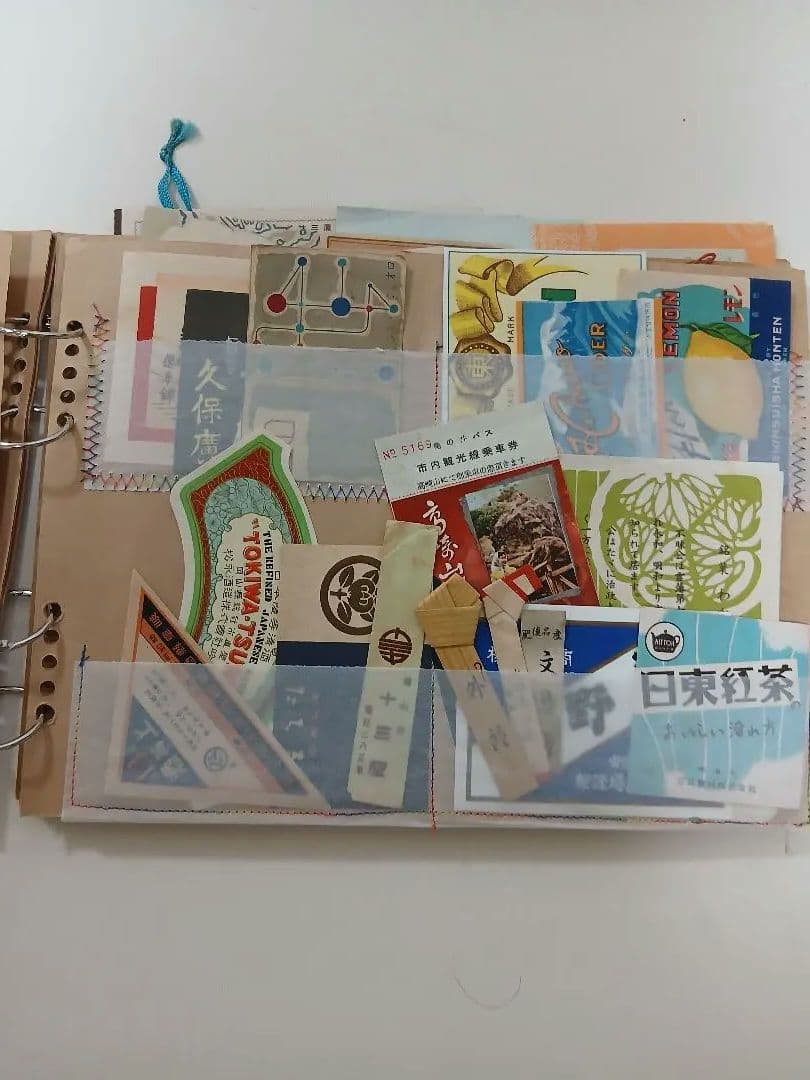 素材ファイル　昭和紙もの