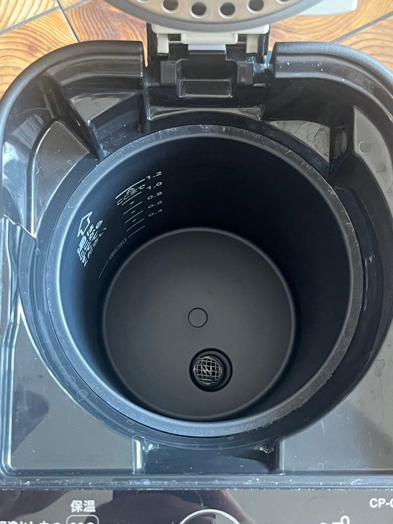 美品！象印 マイコン沸とう電動ポット STAN スタン 1.2L CP-CA12