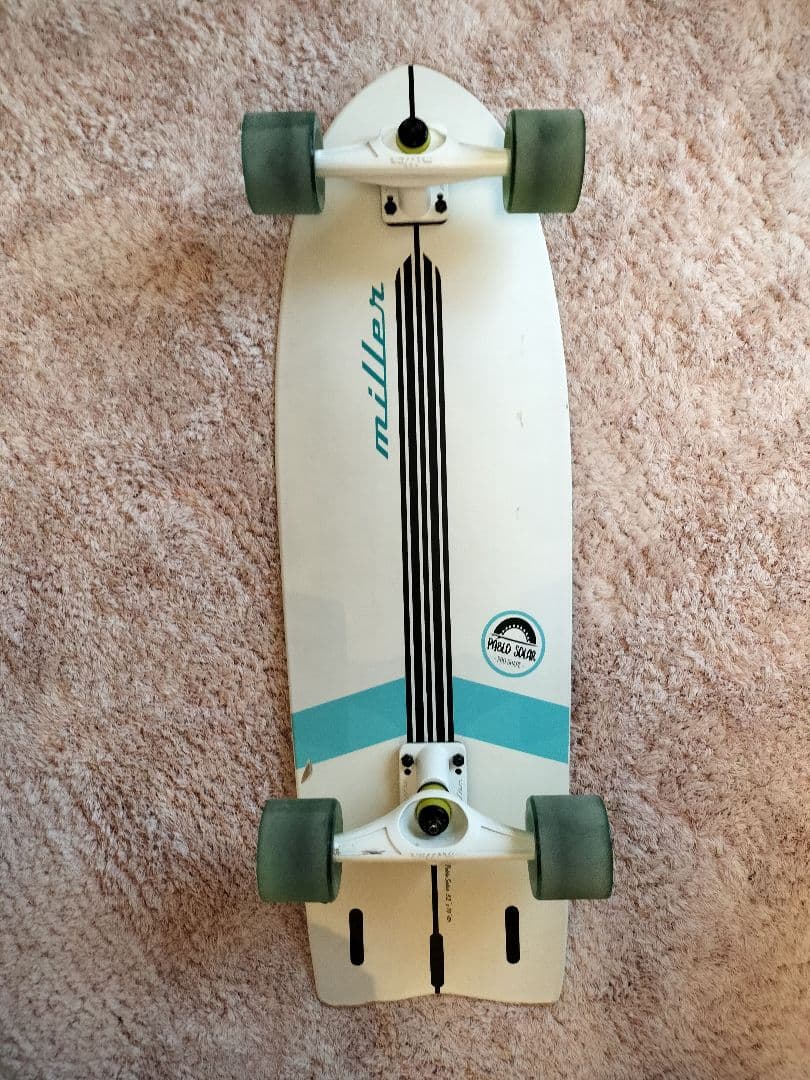 miller サーフスケート ホワイト/ブルー