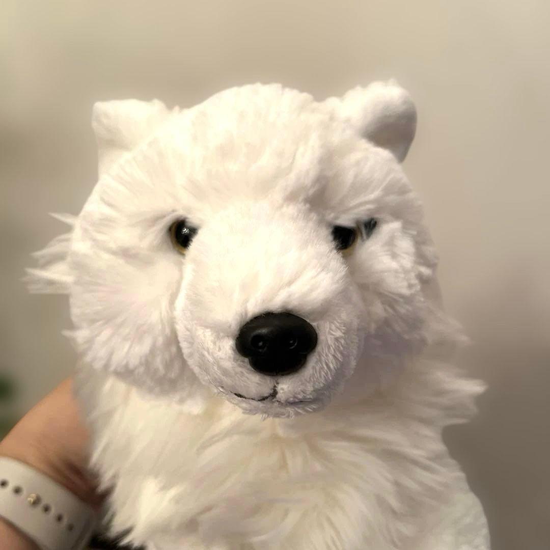 ホッキョクオオカミ ぬいぐるみ 那須どうぶつ王国　Sサイズ