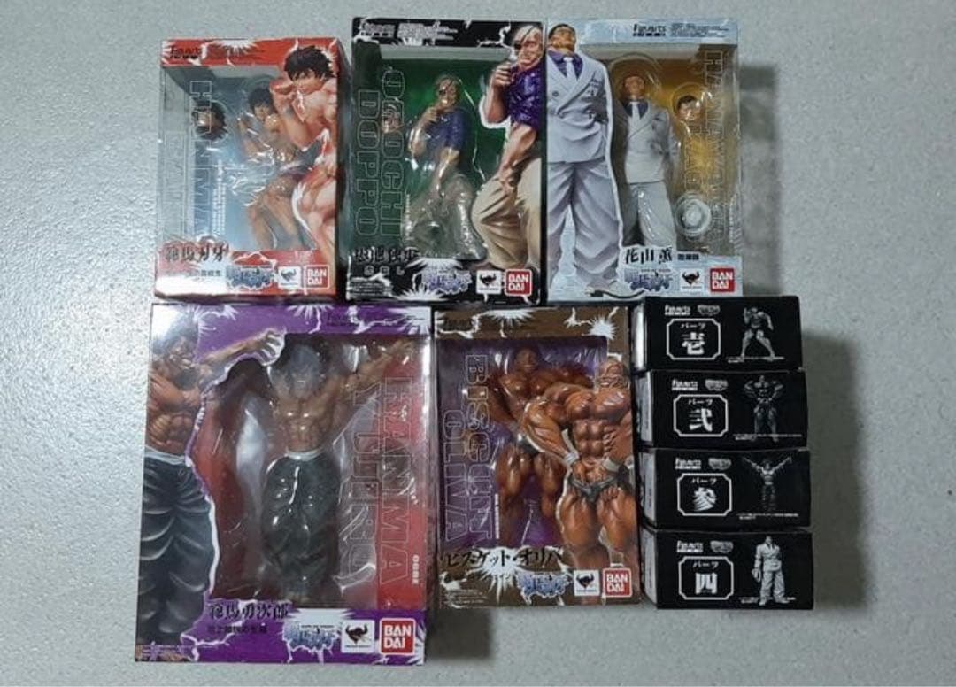 フィギュアーツZERO 刃牙 コンプリートセット 特典カマキリパーツ付き フィギュアーツZERO 刃牙 コンプリートセット 特典カマキリパーツ付き