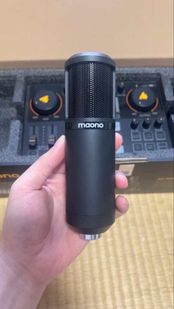 Maono CASTER AME2A マオノ オーディオミキサー マイク付属