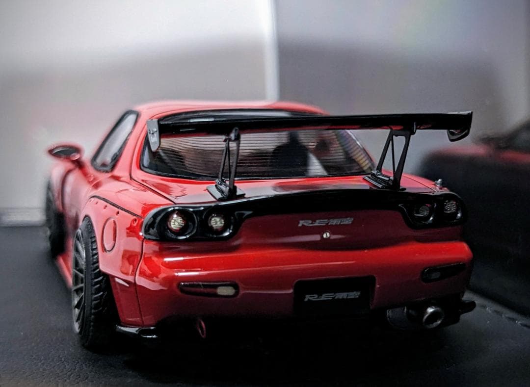 イグニッションモデル 1/43 マツダ RX-7 FD3S RE雨宮 レッド