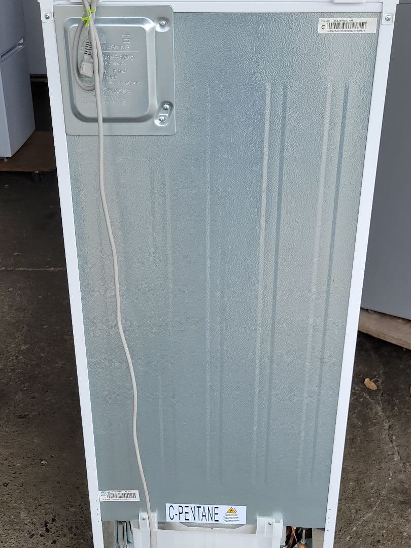 MAXZEN 2ドア冷凍冷蔵庫 JR139HM01WH 140L 2022年製★