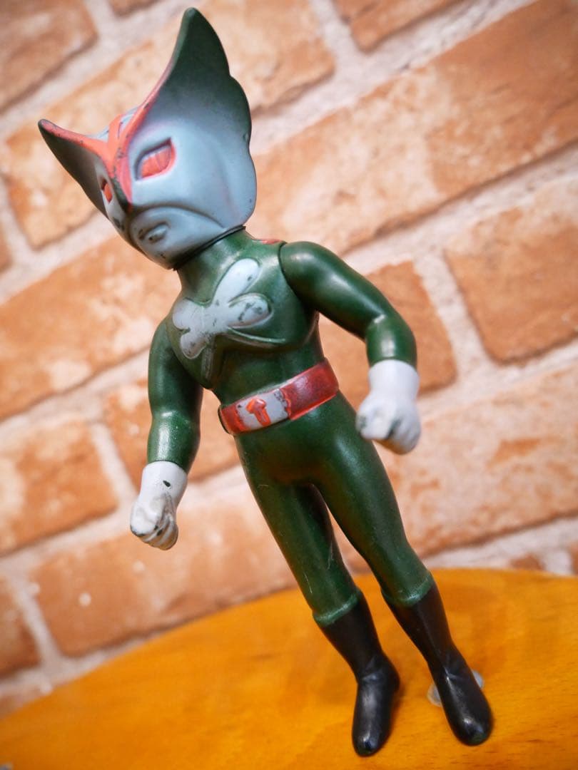 超人バロムワン バロム1 パチ 無版権 ソフビ 当時物 フィギュア 無版権