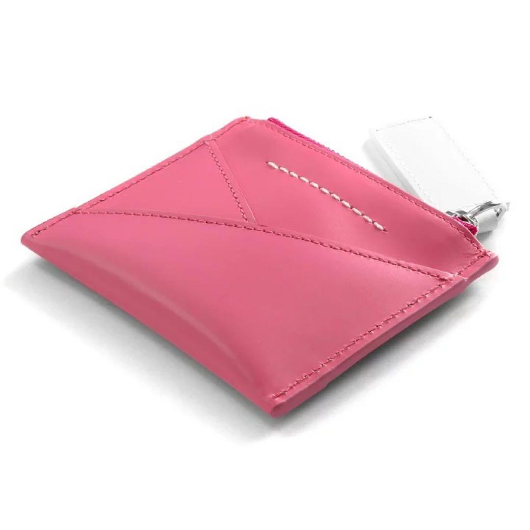 エムエム6メゾンマルジェラ ケース（小銭入れ）財布 サーモンピンク 新品