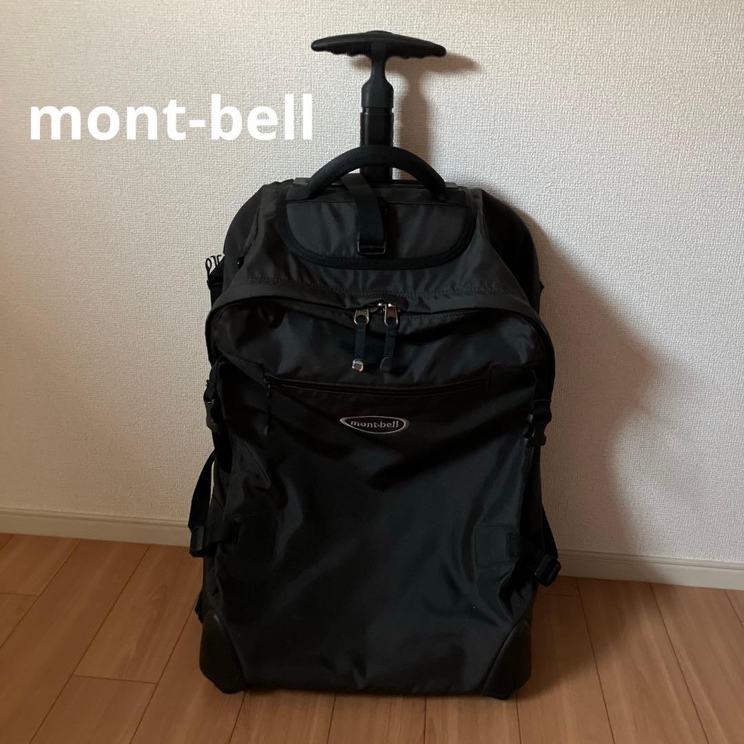 モンベル　キャリーバッグ　黒 モンベル mont-bell モンベル 4 ウィールバッグ 40 スーツケース