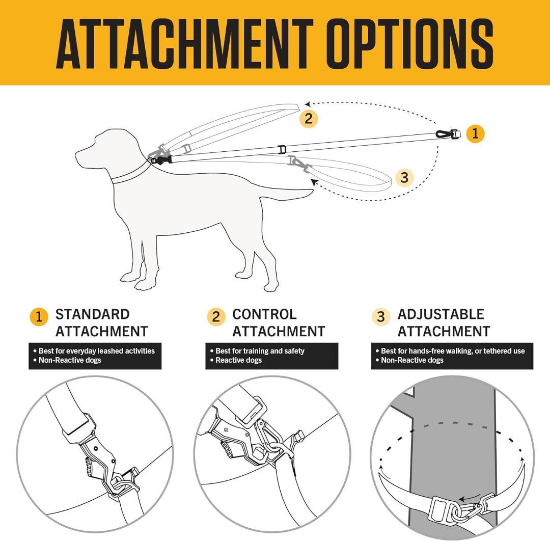 NEW】Carhartt カーハート 犬用リーシュ＆首輪セット L 赤ワイン