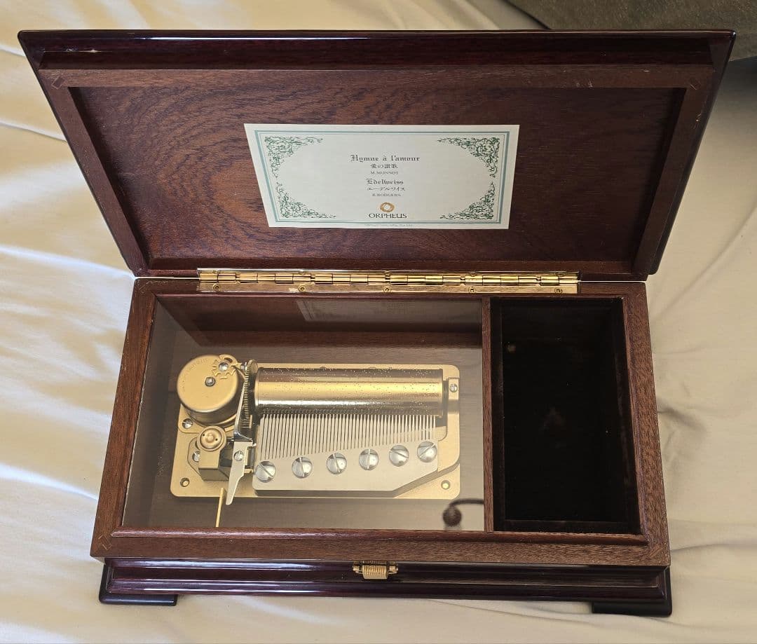 三協商事 オルフェウス オルゴール