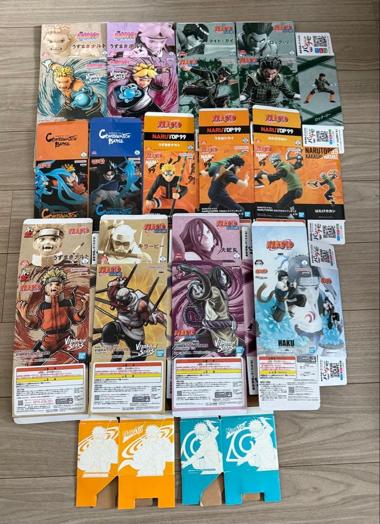 引退品】NARUTOコレクション漫画・フィギュア・シール・その他