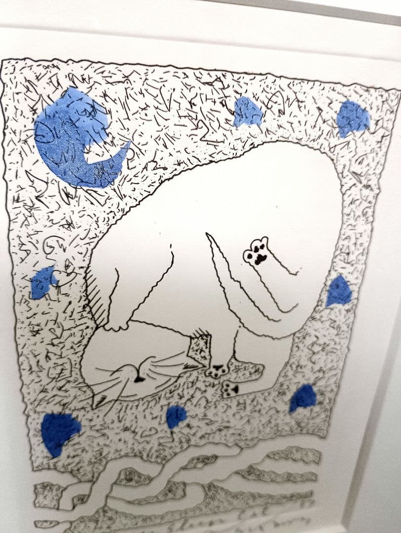 銅版画 ナメ川コーイチ 滑川公一 手彩色 直筆サイン 限定