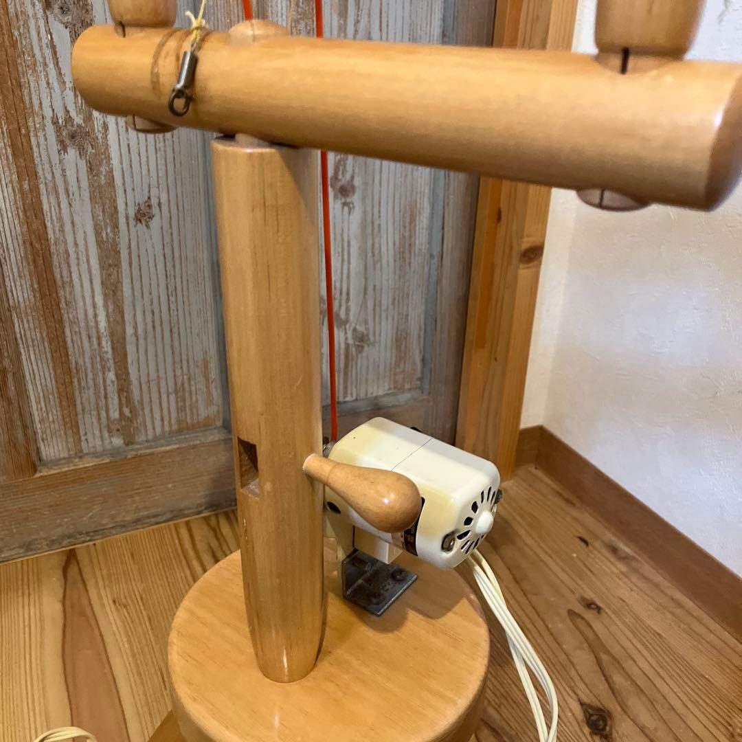 東京手織機　電動紡ぎ車1 電動紡ぎ車