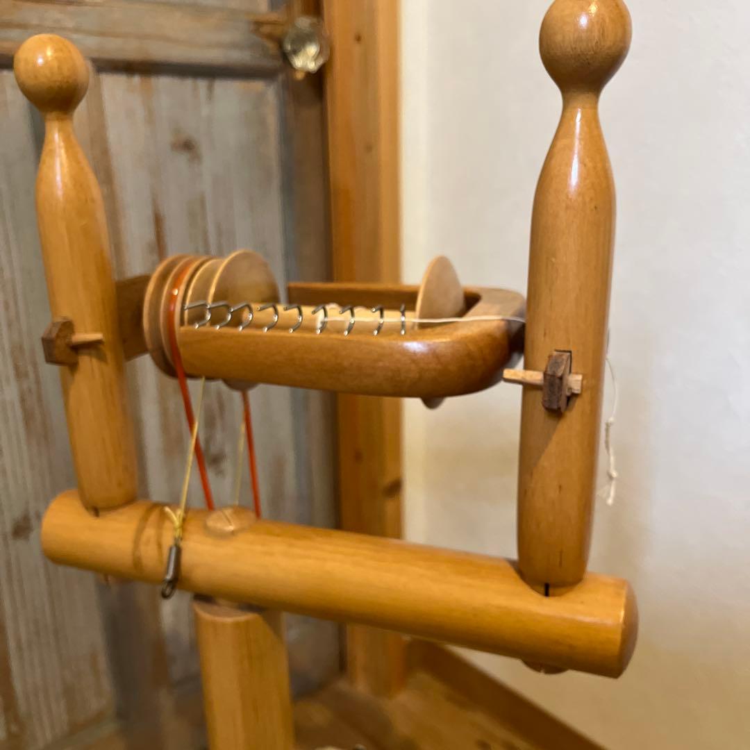 東京手織機　電動紡ぎ車1 電動紡ぎ車