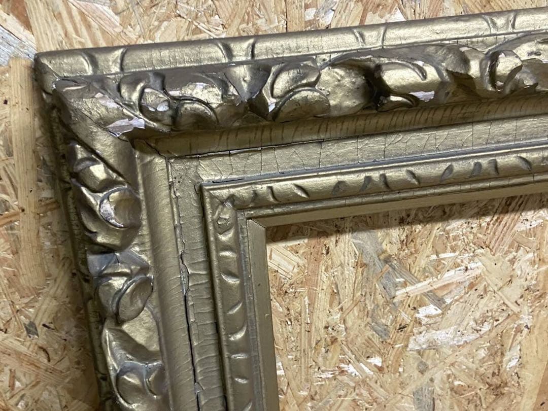 Miya様予約済み／ビンテージ装飾大型額縁 アート用品