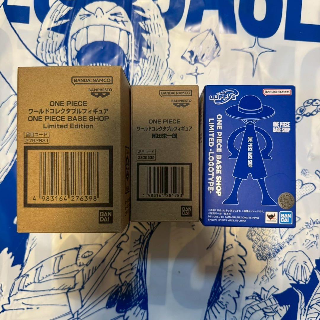ONE PIECE BASE SHOP限定 ワーコレ& LUFFY's ×3 - メルカリ