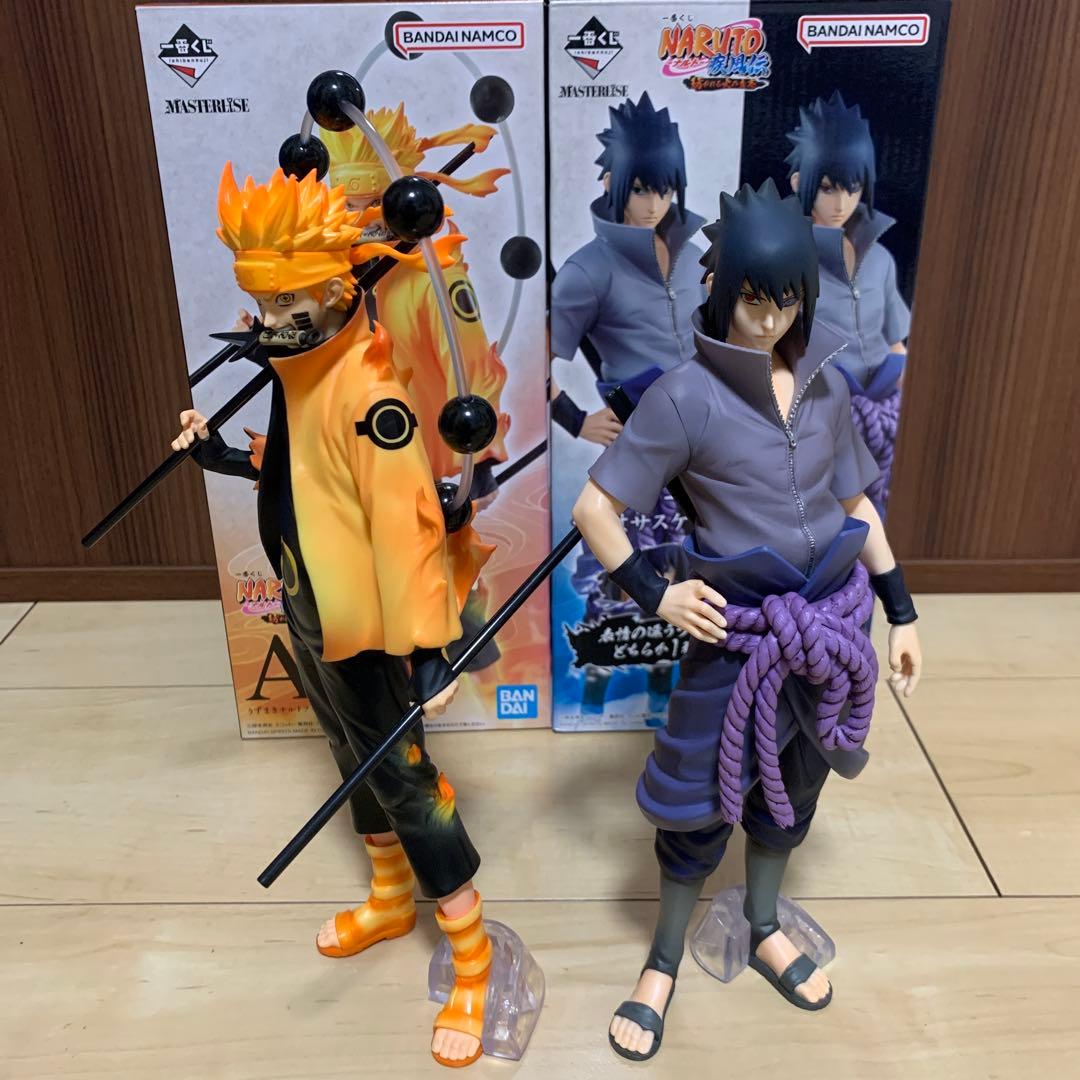 一番くじ NARUTO A賞 うずまきナルト B賞 うちはサスケ フィギュア 一番くじ NARUTO-ナルト- 疾風伝 忍ノ絆｜一番くじ倶楽部｜BANDAI