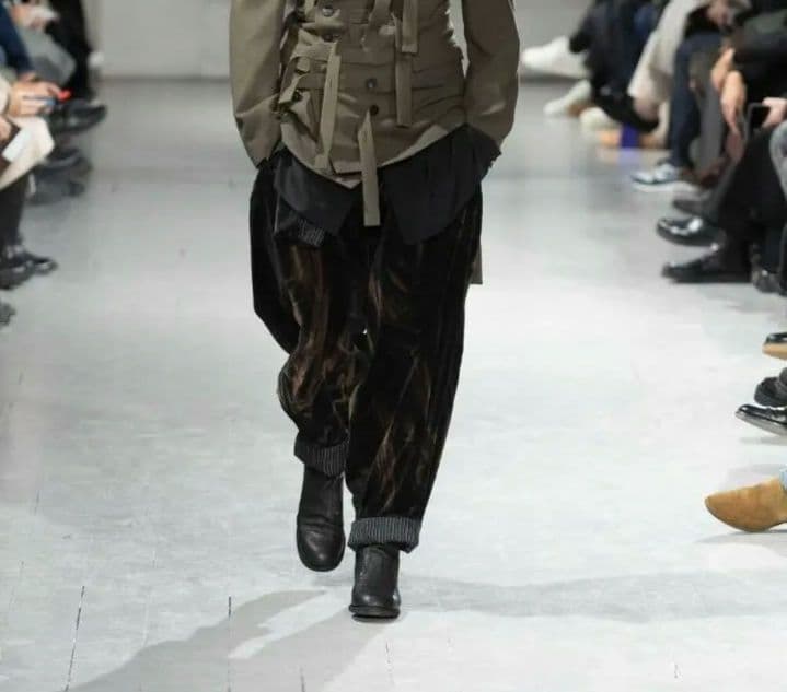 yohji yamamoto pour homme 23aw ドレープパンツ yohji yamamoto 23aw