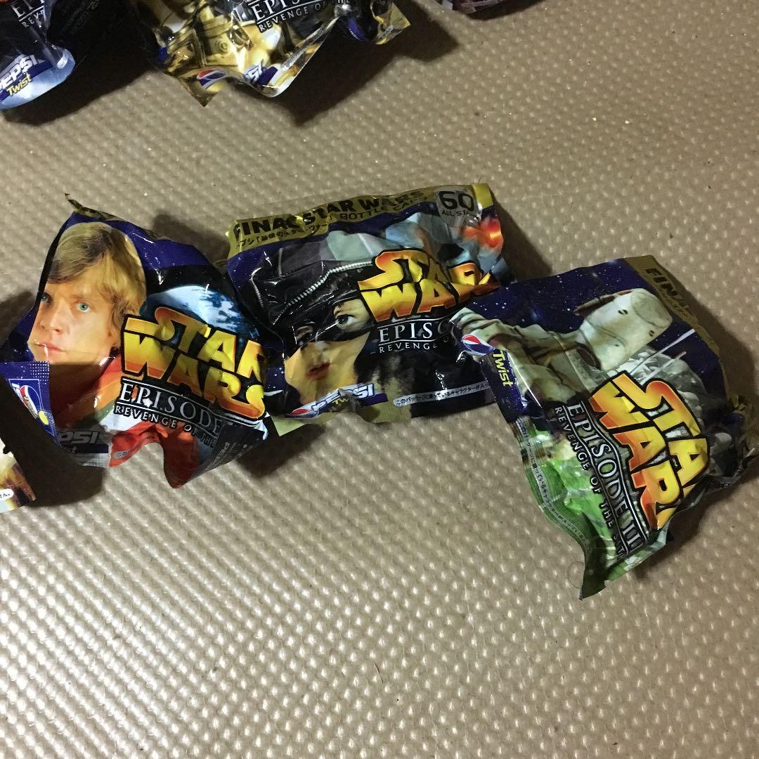 0625　スターウォーズ エピソード III ボトルキャップ 21個 袋12種