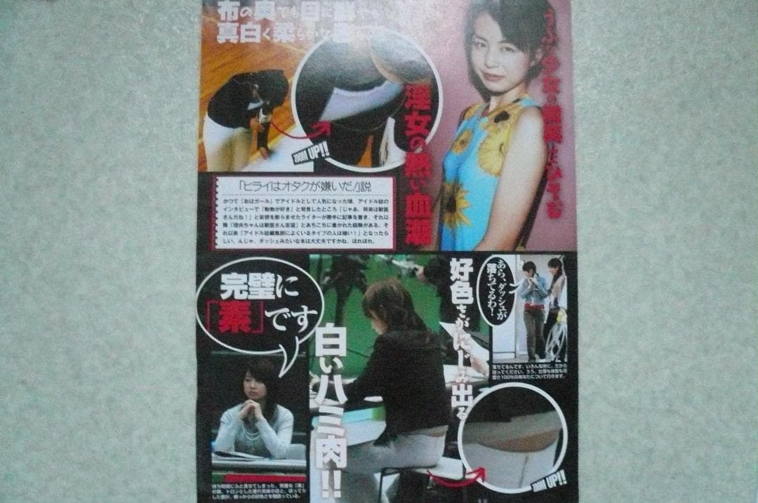 お宝！平井理央 うぶ写真集＆雑誌切り抜き４点 女子アナ サンタガール