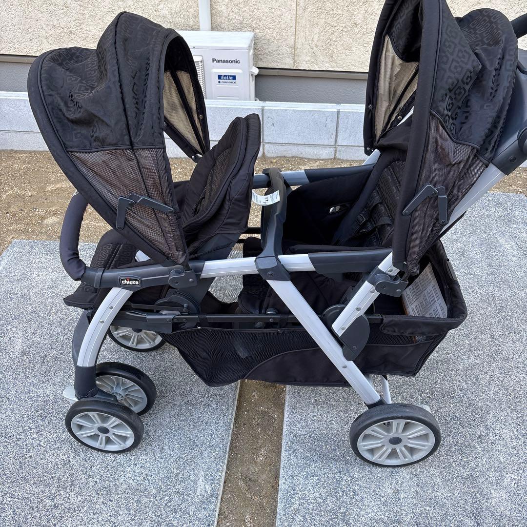 doona グレー 三輪ベビーカー 折りたたみ式