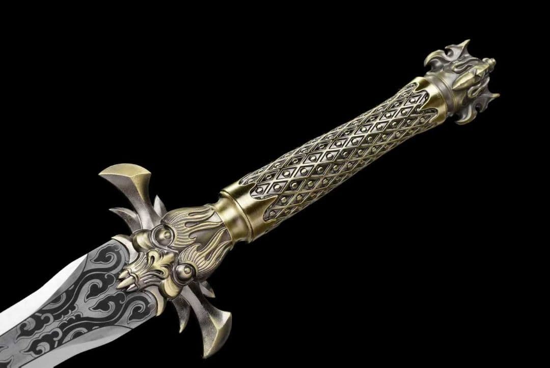 【幽冥の審判者】古兵器 刀装具 日本刀　模造刀 居合刀 武士道 鑑賞用 美術刀