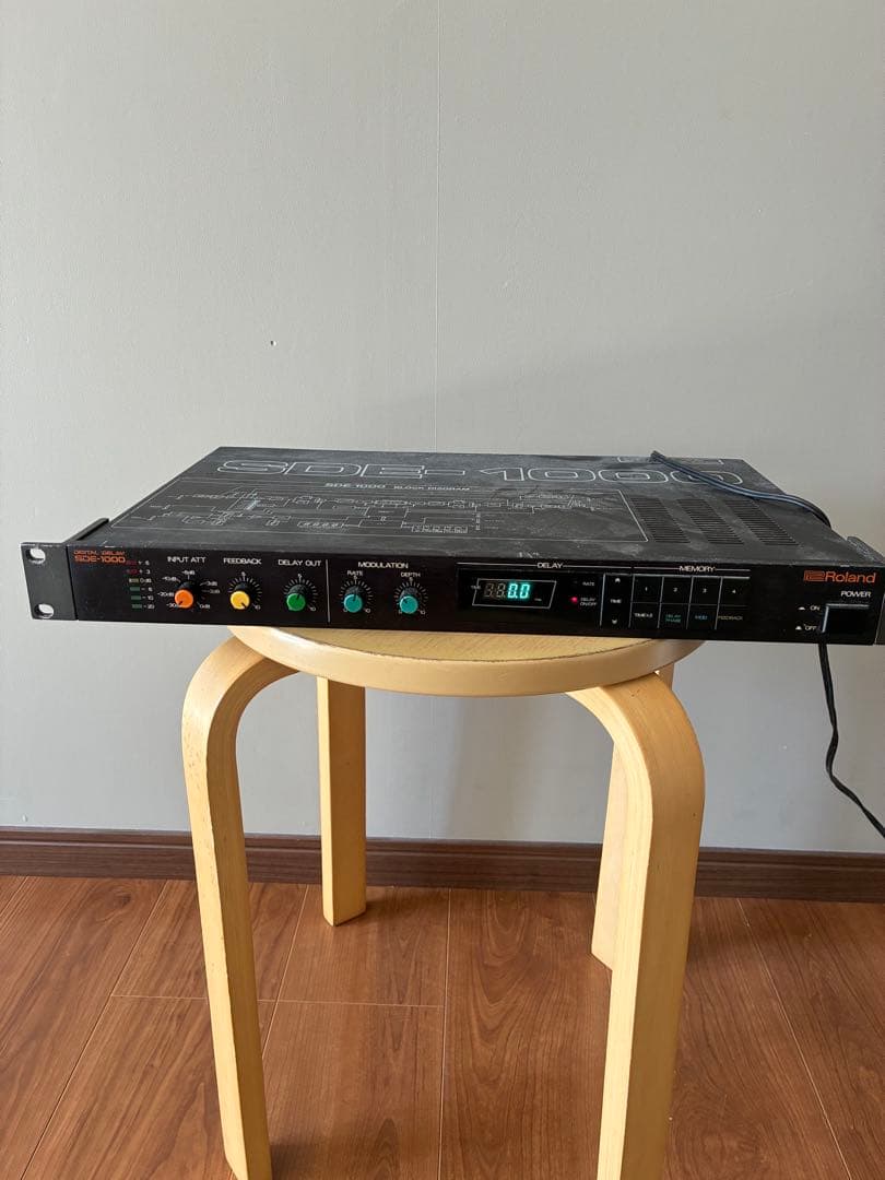ローランドデジタルディレイ　SDE-1000 動作品　ビンテージ 動作良好】Roland SDE-1000 デジタルディレイ 日本製 動作良好】Roland