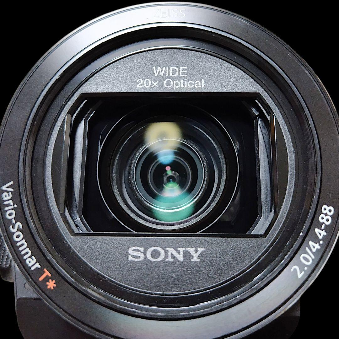 【美品】SONY ソニー 高性能 4Kビデオカメラ FDR-AX45A ブラック