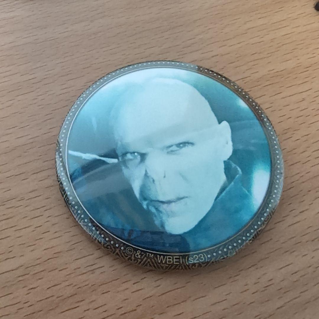 ハリーポッター 缶バッジ ヴォルデモート