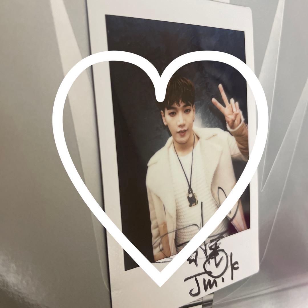 2PM JUN.K サイン入り ポラロイド チェキ 写真