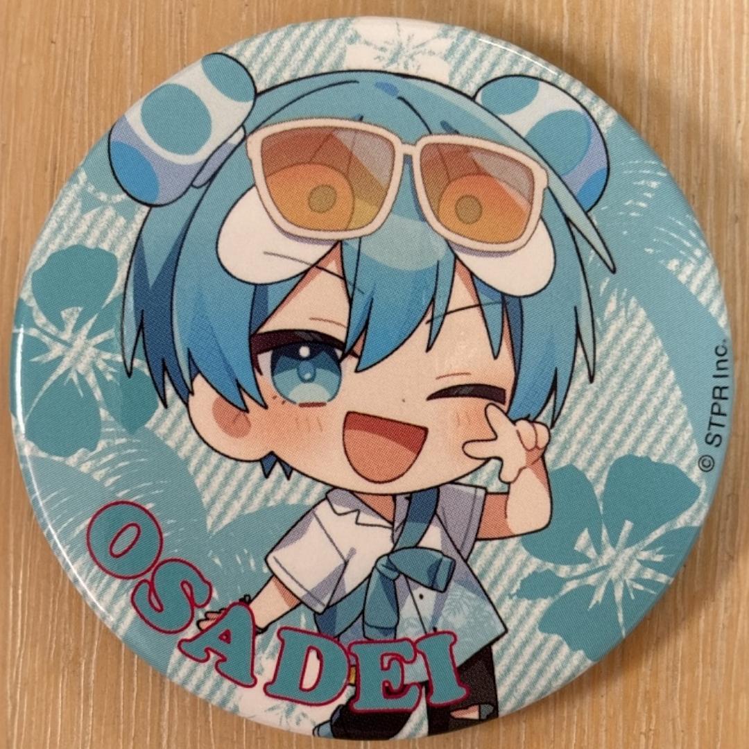 おさでい Summer ver. すにすて 缶バッジ 10点 STPR】「す