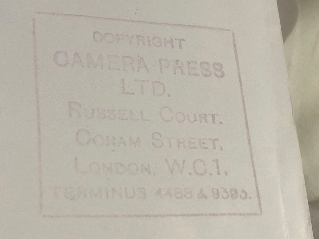 ジョージ・ハリスン シタール演奏 ポートレート写真 額装 カメラプラス