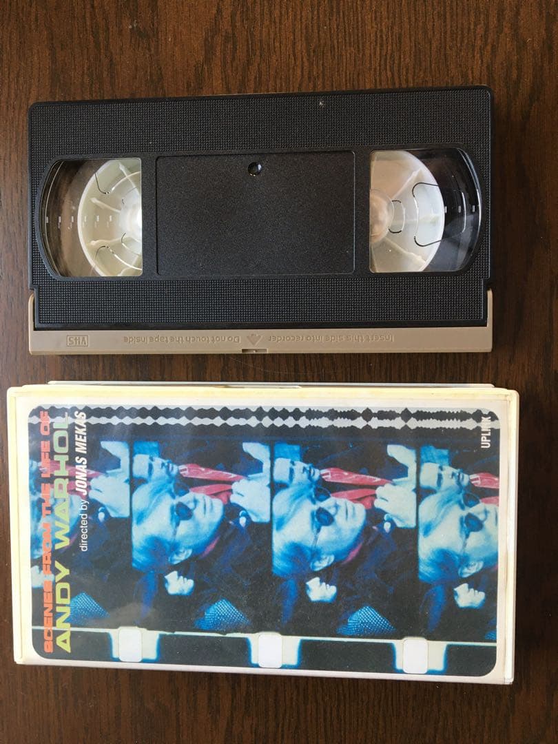 ウォーホル ジョナス・メカス/ VHSビデオテープ｜ウォーホルジョナス