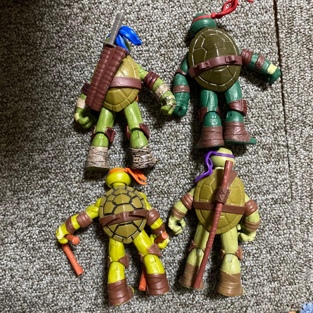 ミュータントタートルズ フィギュア 4体セット Amazon.co.jp: Teenage