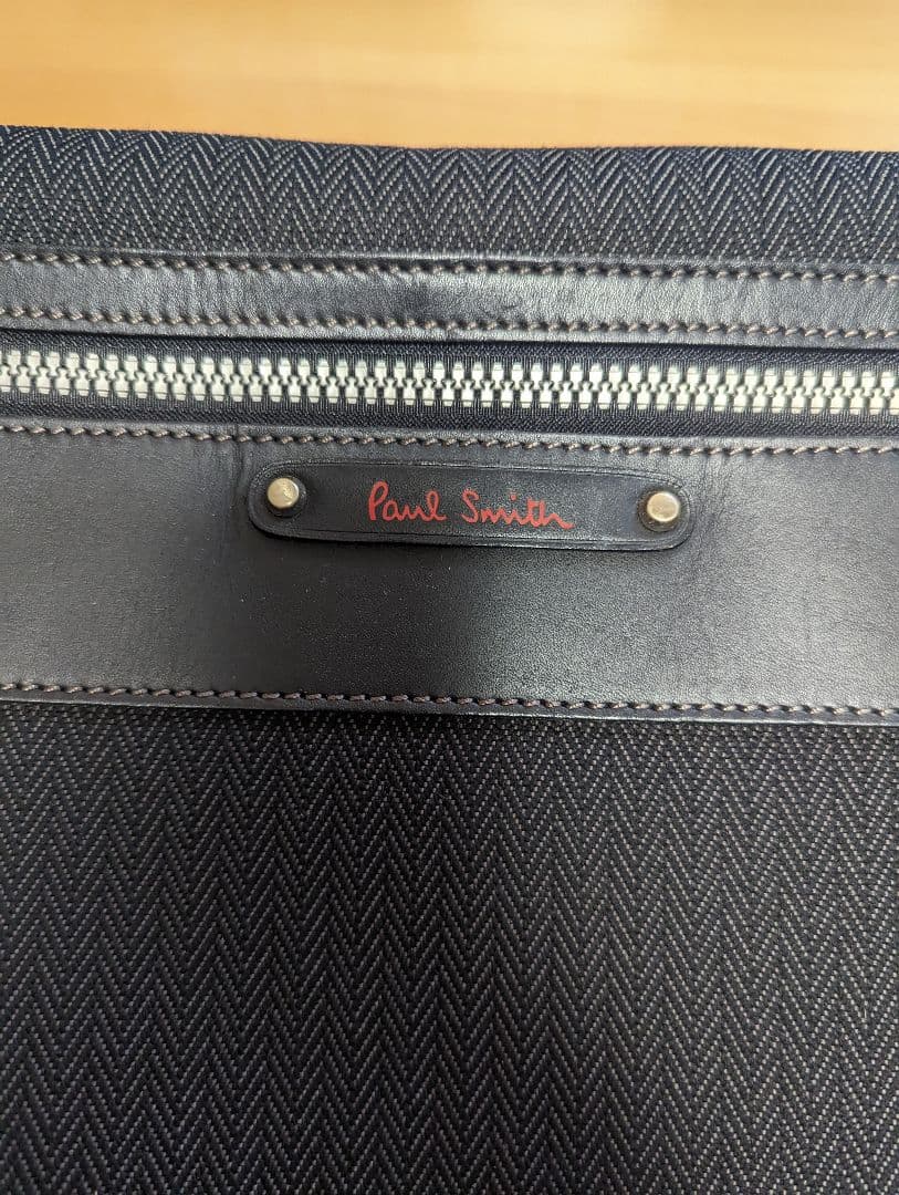 Paul Smith ヘリンボーン キャリーケース ビジネスバック ACE社製