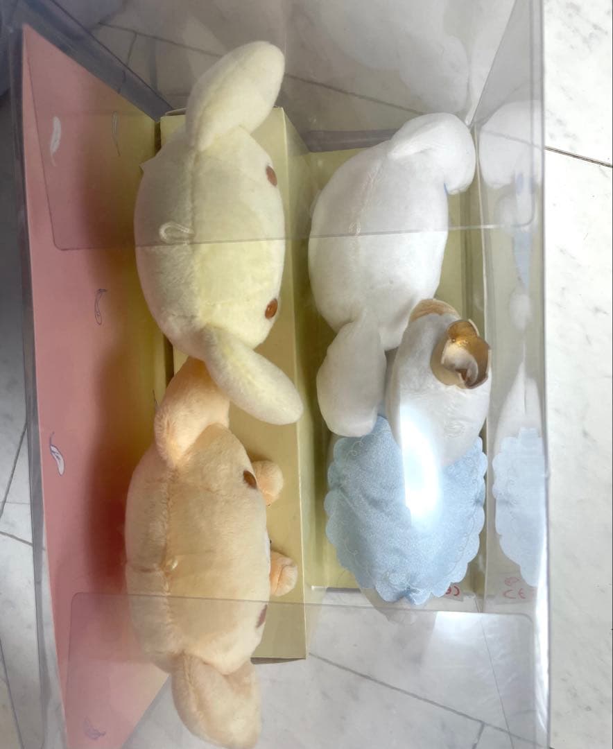 レア☆ シナモロール ココ ナッツ スワン マスコットセット ぬいぐるみ