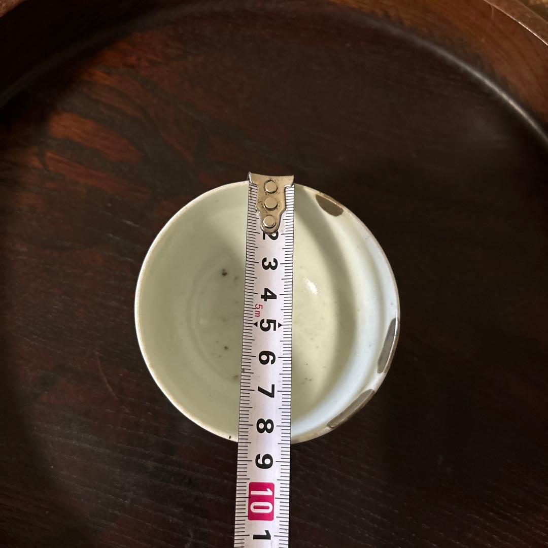 李朝盃 白磁 堅手 ぐい呑み 骨董 アンティーク.古美術.骨董.酒器.韓国