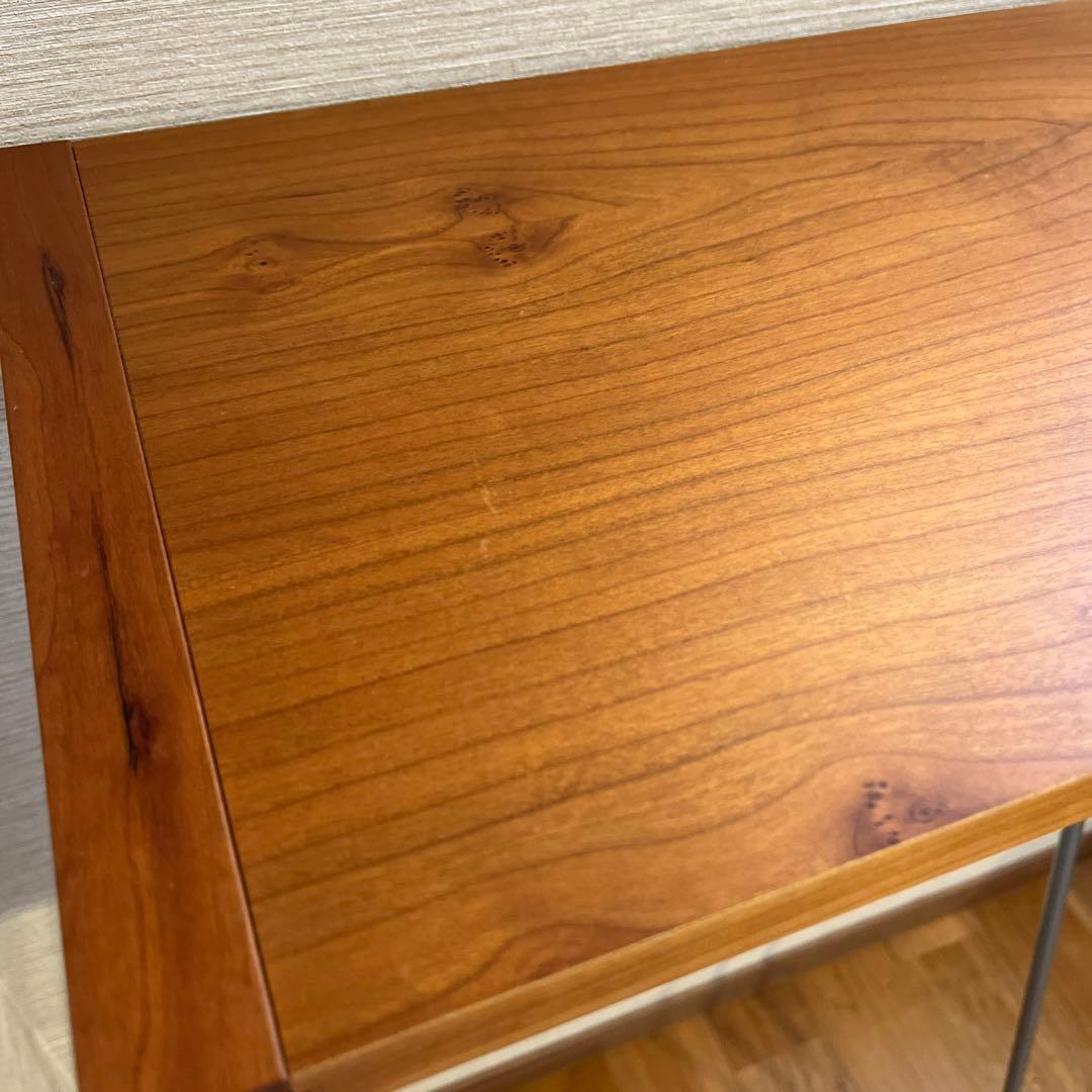 ポラダ社アクタスporada 木製サイドテーブル チェリー材美品