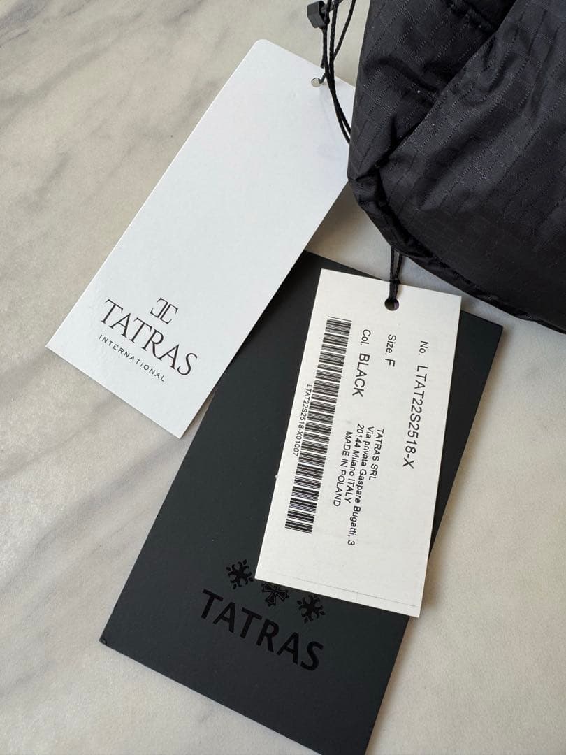 【新品未使用】TATRAS(タトラス) ナイロンポーチ