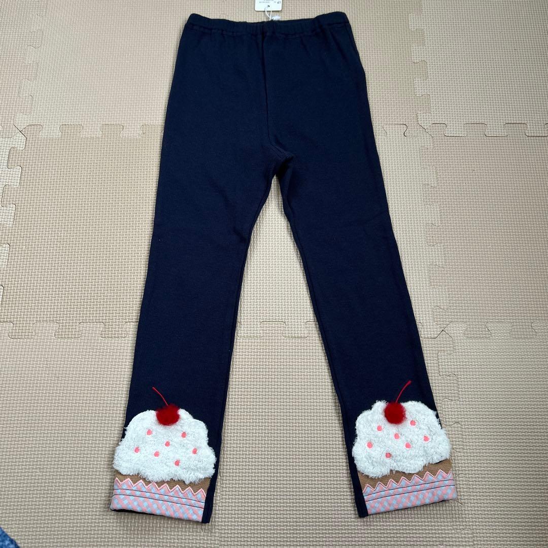 ベイビーチアー　カップケーキトレーナー&カップケーキレギンスセット120